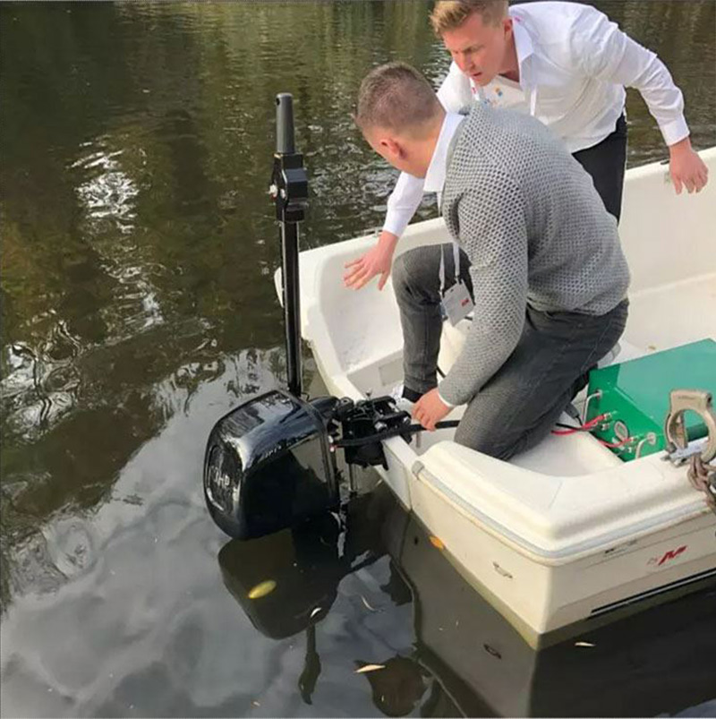 48v 20hp fast speed outboard electric trolling engine 5